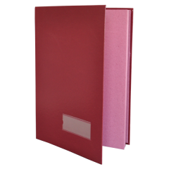 BAFİX İMZA DOSYASI 20yp 40 Sf BORDO
