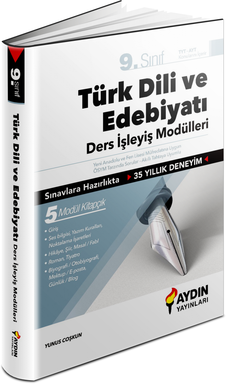 Aydın 9. Sınıf Türk Dili Edebiyatı Ders Işleyiş Modülleri