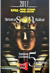 2017 KPSS Genel Yetenek Genel Kültür Tamamı Çözümlü 5 Deneme Sınavı Yargı Yayınları