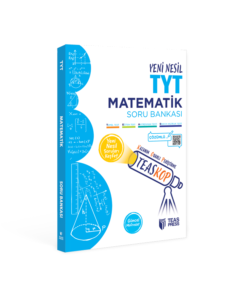 TYT MATEMATİK TEASKOP SORU BANKASI TEAS PRESS YAYINLARI