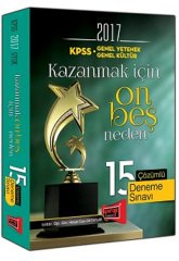 2017 KPSS Genel Yetenek Genel Kültür Kazanmak İçin Onbeş Neden Çözümlü 15 Deneme Sınavı Yargı Yayınları