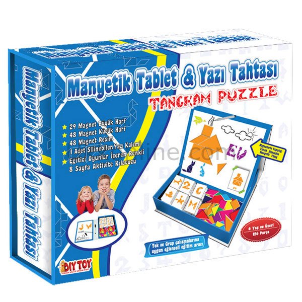 3445 MANYETİK TABLET TANGRAN EĞİTİM SETİ
