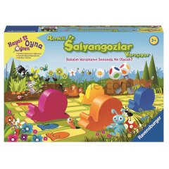 ROO210404 RENKLİ SALYANGOZLAR YARIŞIYOR +3 yaş /Ravensburger