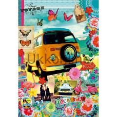 Educa 1000 Parça Puzzle 17103 Bon Voyage Gingerbread