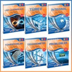 Tyt Ayt Matematik Fasikülleri Tam Set 6 Kitap  Apotemi Yayınları
