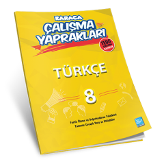 KARACA Çalışma Yaprakları Türkçe 8