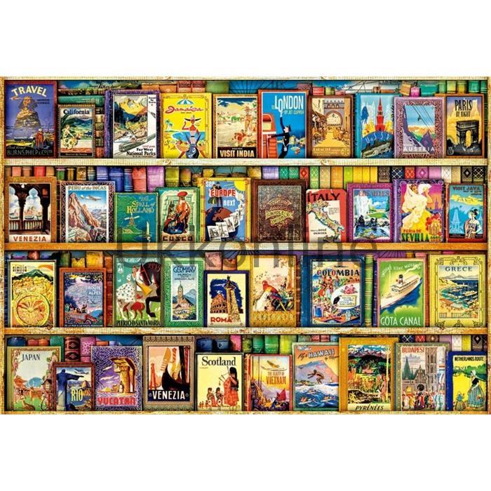 Educa 1000 Parça Puzzle 17102 World Travel Guides