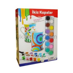13-DIY-CH KT.İKİZ KUPA BOYAMA OYUNU