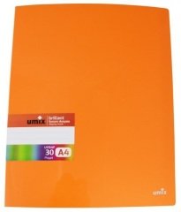 Umix Brillant Katalog Dosya 30 Yaprak Turuncu
