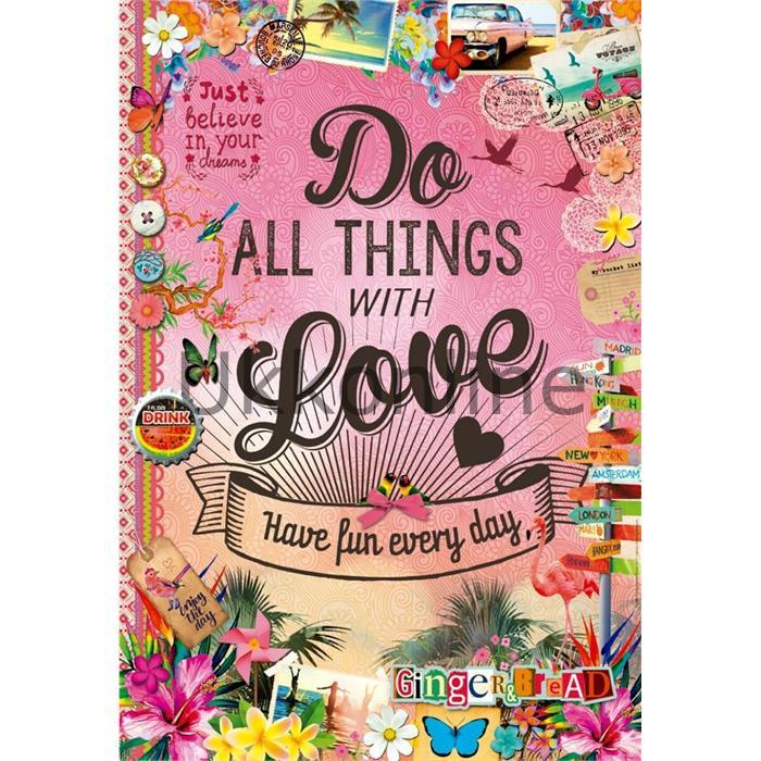 Educa 500 Parça Puzzle 17086 Do All Things With Love