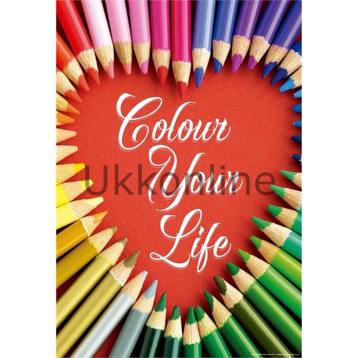 Educa 500 Parça Puzzle 17081 Colour Your Life