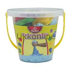 BU-BU KİNETİK KUM KOVA 1000 GR MAVİ