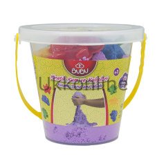 BU-BU KİNETİK KUM KOVA 1000 GR MOR