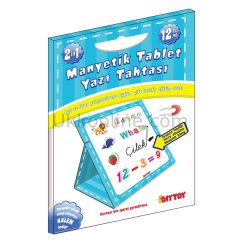 0585 MANYETİK TABLET YAZI TAHTASI MAVİ