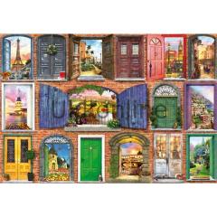 Educa 1500 Parça Puzzle 17118 Doores Of Europe