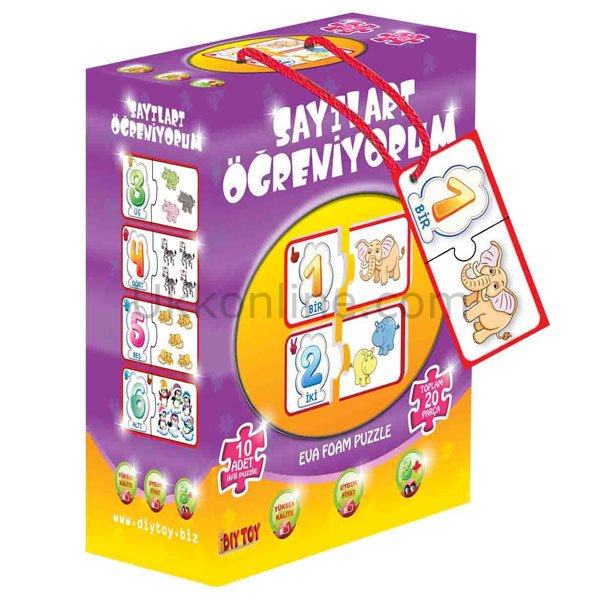 8506 KUT.PUZZLE 2Lİ SAYILAR ÖĞRENİYORUM