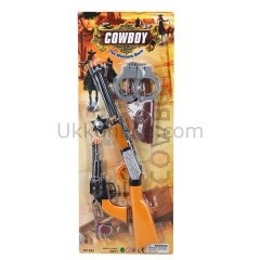 69390 SİLAH SET KOVBOY TÜFEK/TABANCA-YFN