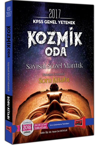 2017 KPSS Sayısal Sözel Mantık Kozmik Oda Tamamı Çözümlü Soru Kitabı Yargı Yayınları