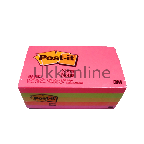 POSTİT NOT KAĞIT 655-5PK 76-127