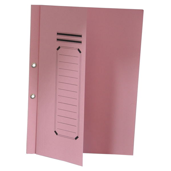 BAFİX KARTON DOSYA YARIM KAPAK PEMBE
