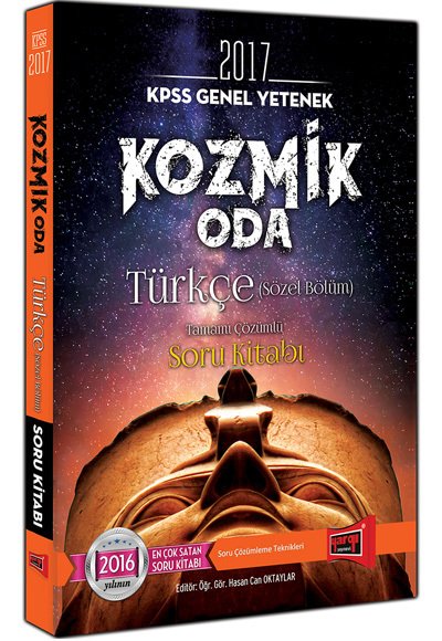 2017 KPSS Türkçe Kozmik Oda Tamamı Çözümlü Soru Kitabı Yargı Yayınları