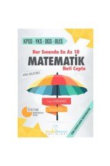 Cevdet Özsever En Az 10 Matematik Neti Cepte Konu Anlatımlı  /