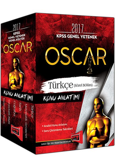 2017 KPSS Genel Kültür Genel Yetenek Oscar Konu Anlatımlı Modüler Set Yargı Yayınları