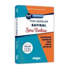 TYT SAYISAL TÜM DERSLER SORU BANKASI ANKARA YAYINLARI