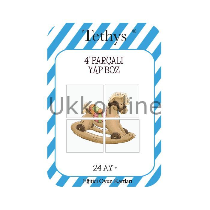 Tethys 4 Parçalı Yap Boz 24 Kart