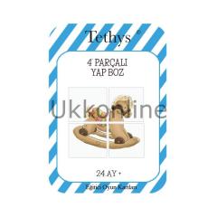 Tethys 4 Parçalı Yap Boz 24 Kart