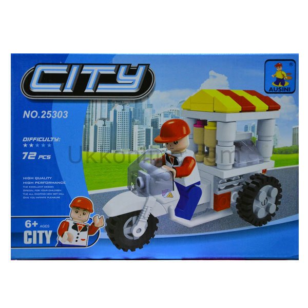 25303 AUSINI 72 PARÇA CITY SET