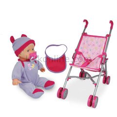 6603-CNT 30CM PUSETLİ YUMUŞACIK BEBEK