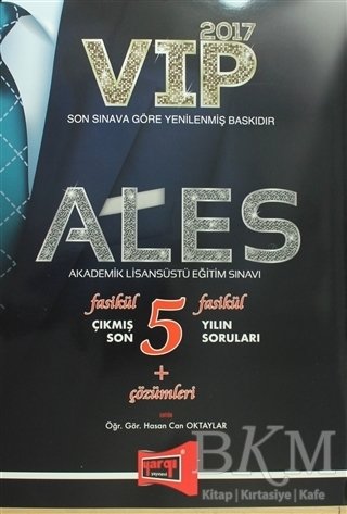 2017 ALES VIP Çıkmış Son 5 Yılın Soruları Çözümleri Yargı Yayınları