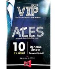 2017 ALES VIP Tamamı Çözümlü 10 Fasikül Deneme Sınavı Yargı Yayınları