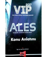 2017 ALES VIP Konu Anlatımı Yargı Yayınları