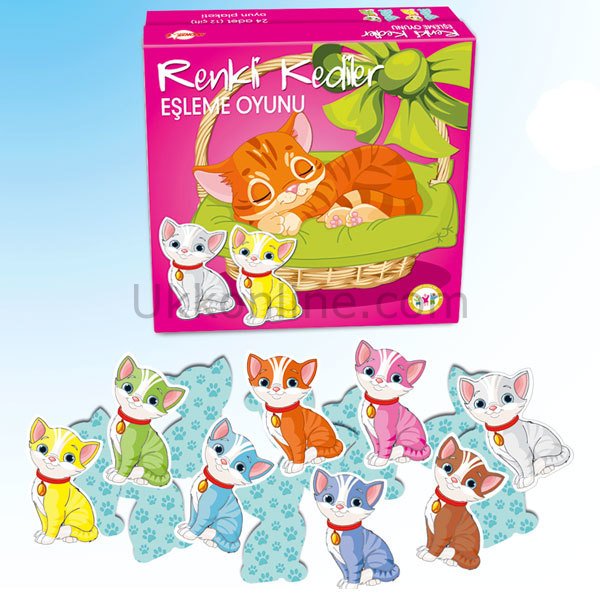 1606 KT.EŞLEME-KEDİLER-KÖPEKLER RENKLİ 1610