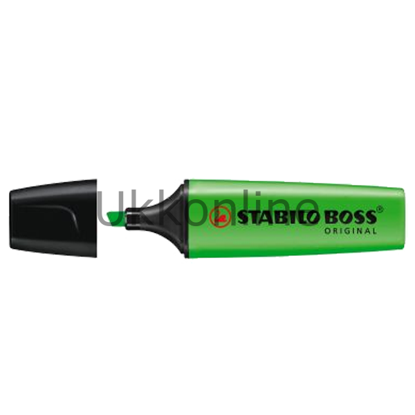 STABİLO FOSFORLU KALEM BOSS ORJ YEŞİL