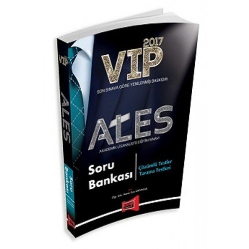 2017 ALES VIP Soru Bankası Yargı Yayınları