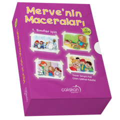 1 . Sınıf Okuma Seti Çalışkan Yayınları Merve'nin Maceraları (10 Kitap)