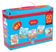 KOZA ÇOCUK KİTAPLIĞI SET 2 - (60 KİTAP) KUTULU ADEDİ (DÜZ YAZI)