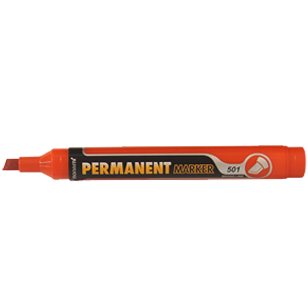 MONAMİ PERMANENT MARKÖR 501C KESİK UÇ KIRMIZI