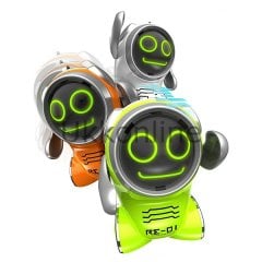 SIL/88042 POKIBOT /Robot /Silverlit/ 3 Farklı Renk +3 yaş