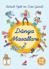 Bitişik Eğik Yazılı Dünya Masalları - 2 (10 Kitap Takım)