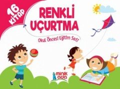 Renkli Uçurtma Okul Öncesi Eğitim Seti (16 kitap)