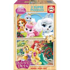 EDUCA COCUK AHSAP 2x25 PUZZLE 16370 PALACE PETS