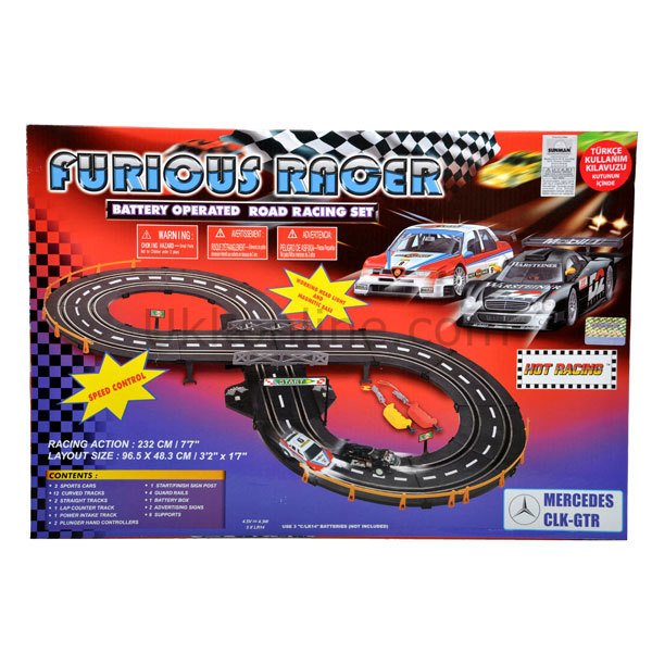 6030 SUN YARIŞ SET ELEKT.FURIOUS RACER IŞIKLI B/O-HOT