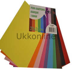 BAFİX FON KARTONU 120gr 25-35cm 10 RENK