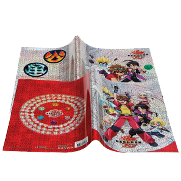 DÖNMEZLER BAKUGAN HAZIR DEFTER KABI A-5 HOLOGRAML