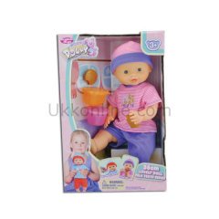 8820-CNT 38CM KURABİYE AKSESUARLI BEBEK