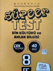 8. SINIF SÜPER TEST DİN KÜLTÜRÜ ÇEK KOPAR  DC YAYINLARI 2020